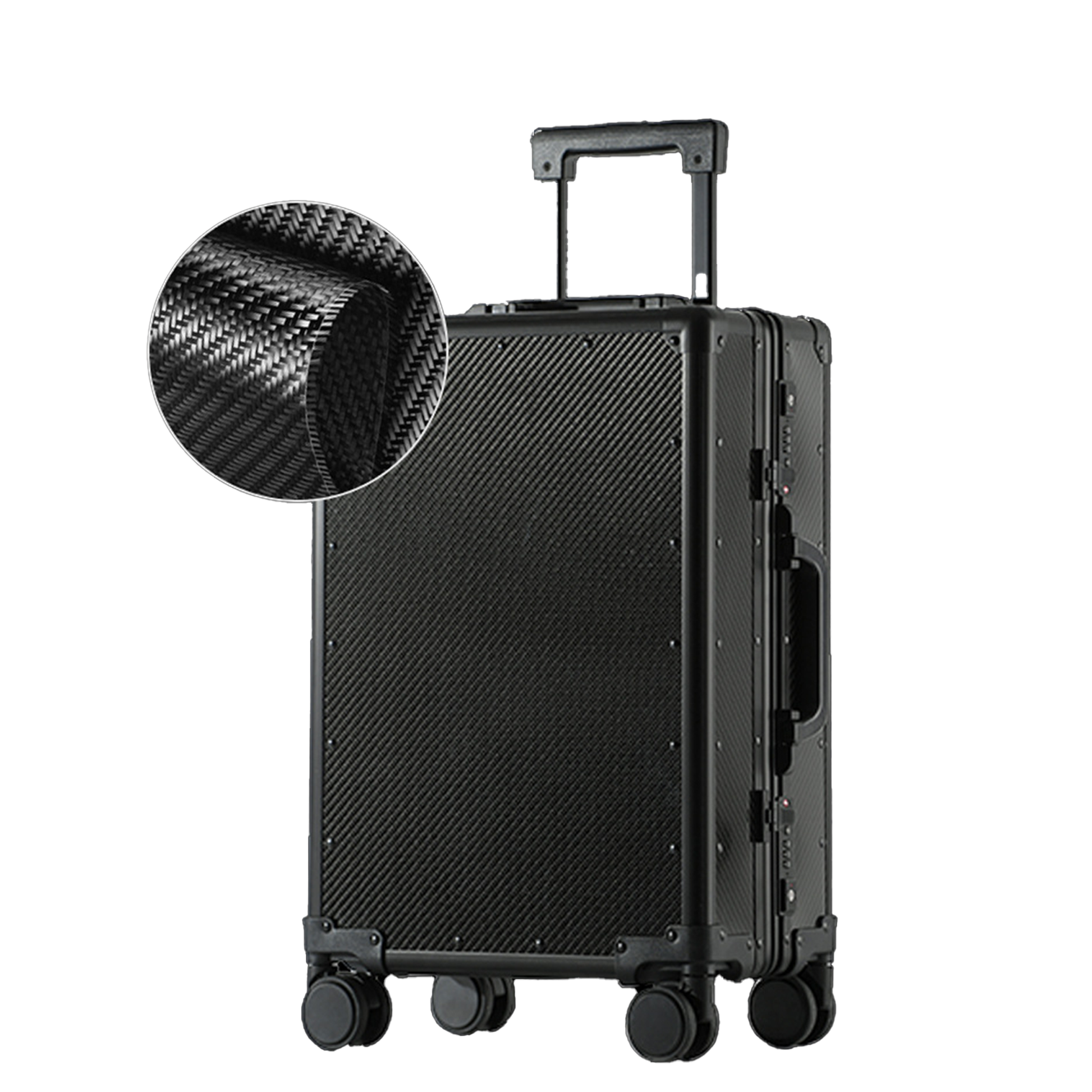 Milan - Valise Aluminum Edition Carbone